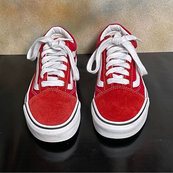 Vans Classic Red Women's Suede / Canvas Sneakers Size 7.5M - Picture 5 of 16